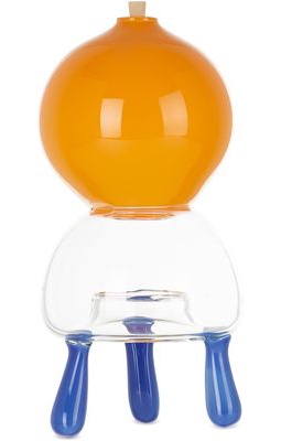 Sticky Glass Orange & Blue Glass Flycatcher