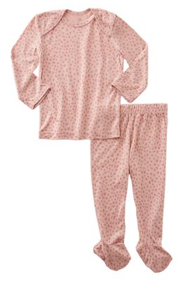 Solly Baby Rosy Spots Fitted Two-Piece Pajamas