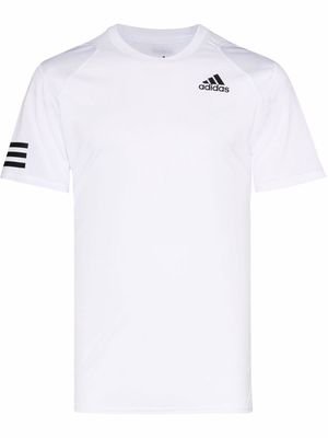 adidas Tennis Club 3-Stripes short-sleeve T-shirt - White