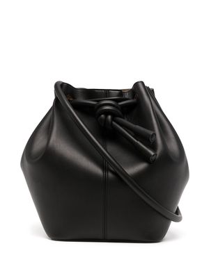 Nanushka elongated bucket bag - Black