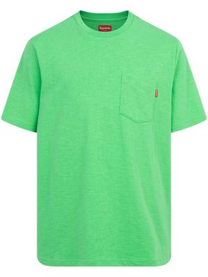 Supreme pocket cotton T-shirt - Green