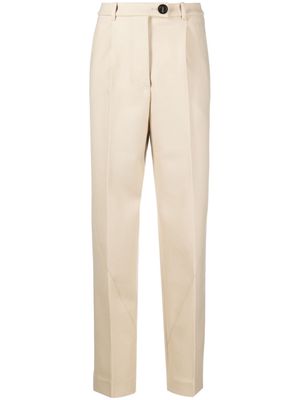 Peter Do high-waisted tailored trousers - Neutrals