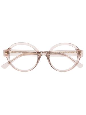 Ahlem Rue du Soleil round-frame glasses - Neutrals