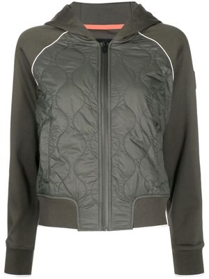 Moose Knuckles quilted hooded jacket - Green