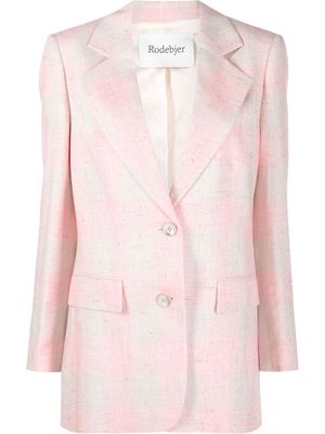 Rodebjer Americana tailored blazer - Pink