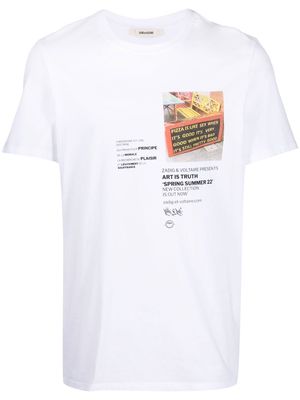 Zadig&Voltaire Ted graphic-print T-shirt - White