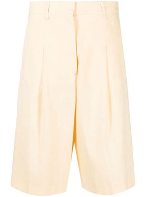 JOSEPH thigh-length tailored shorts - Yellow