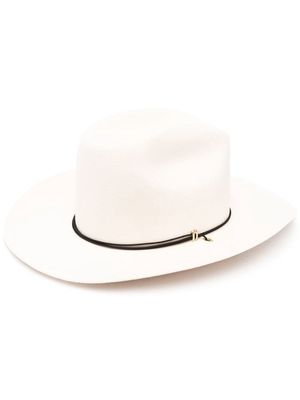 Van Palma Ezra merino hat - White