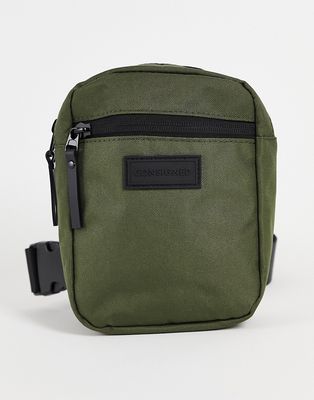 Consigned crossbody bag in khaki-Green