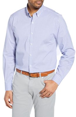 Cutter & Buck Soar Classic Fit Windowpane Check Shirt in Chelan