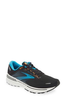 Brooks Adrenaline GTS 22 Running Sneaker in Black/Blue
