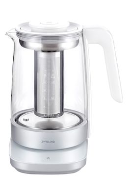 ZWILLING Enfinigy Electric Glass Kettle in Silver