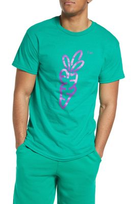 CARROTS BY ANWAR CARROTS Men's Signature Graphic Tee in Green