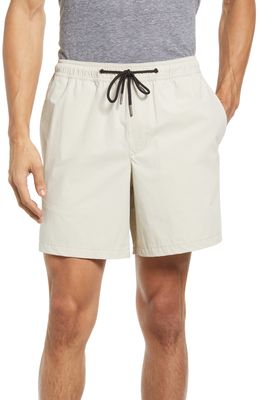 Nordstrom Stretch Ripstop Shorts in Grey Pelican