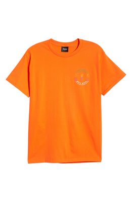 CARROTS BY ANWAR CARROTS Men's Embroidered Logo Cotton T-Shirt in Orange