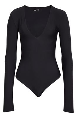 ALIX NYC Irving Long Sleeve Bodysuit in Black