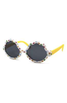 FantasEyes Kids' Polka Dot Sunglasses in Yellow