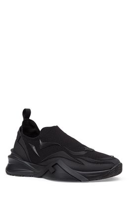 Fendi FF Slip-On Sneaker in Black
