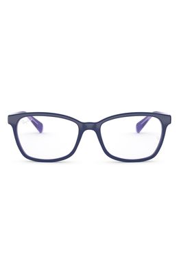 Ray-Ban 54mm Square Optical Glasses in Blue