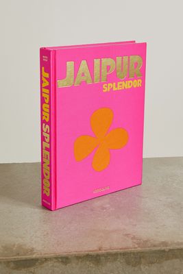 Assouline - Jaipur Splendor By Mozez Singh Hardcover Book - Pink