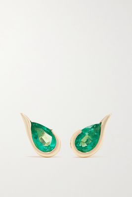 Fernando Jorge - Ignite 18-karat Gold Emerald Earrings - one size