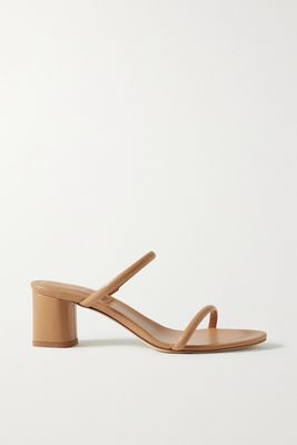 aeyde - Anni Leather Mules - Brown