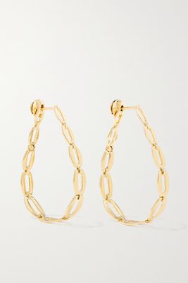 Lito - 14-karat Gold Hoop Earrings - one size