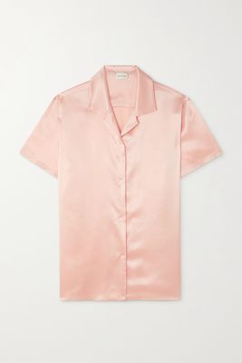 Magda Butrym - Silk-satin Shirt - Pink
