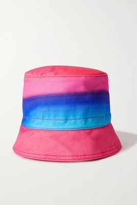 AGR - Printed Cotton-twill Bucket Hat - Pink
