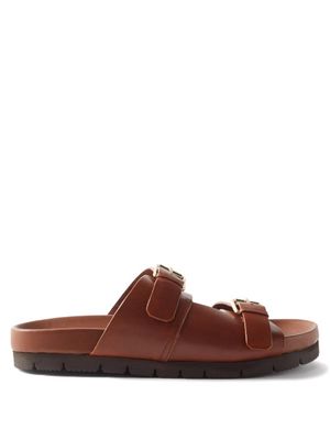 Grenson - Florin Leather Sandals - Mens - Tan