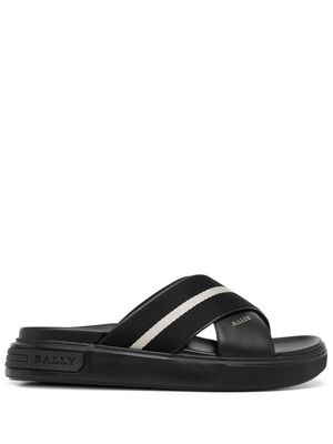 Bally open-toe slip-on sandals - Black