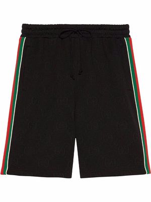 Gucci GG-jacquard Bermuda shorts - Black