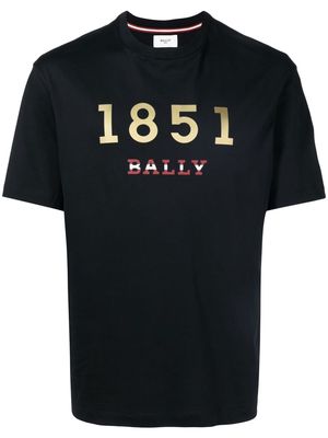 Bally logo-print T-shirt - Black