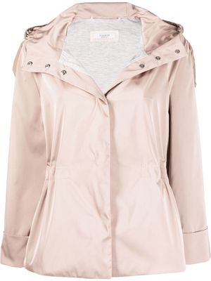 Peserico zip-front lightweight jacket - Neutrals