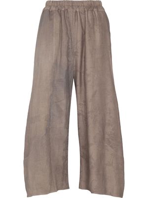 By Walid Nonie cropped trousers - Brown