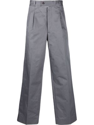 Maison Margiela 4-stitch wide-leg trousers - Grey