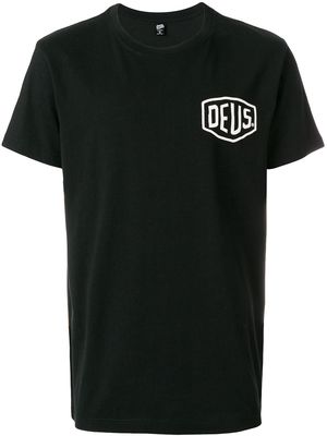 Deus Ex Machina oversized logo T-shirt - Black