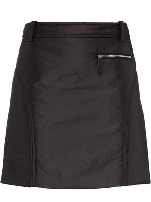 KHAITE The Mitsi padded miniskirt - Black
