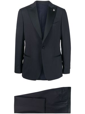 Lardini single-breasted tailored suit - Blue