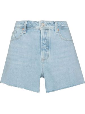 PAIGE Noella cut-off denim shorts - Blue
