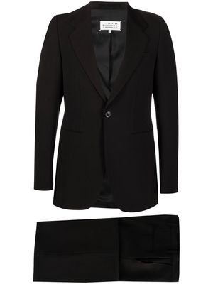 Maison Margiela four-stitch single-breasted suit - Brown