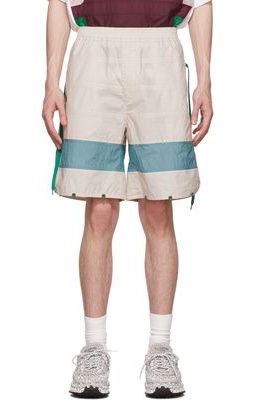 Craig Green Off-White Cotton Shorts