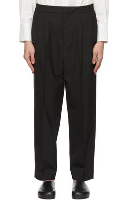 HOPE Black Polyester Trousers
