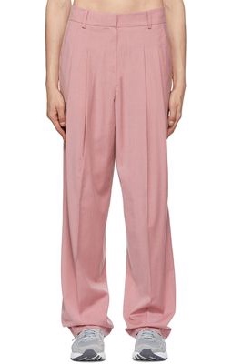The Frankie Shop Pink Geslo Trousers