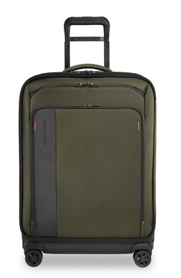 Briggs & Riley ZDX 26-Inch Expandable Spinner Suitcase in Hunter Green