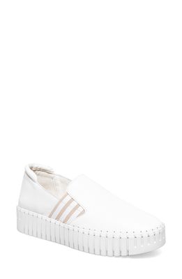 Silent D Becca Sneaker in White Leather