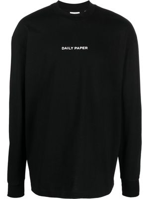 Daily Paper logo-print T-shirt - Black