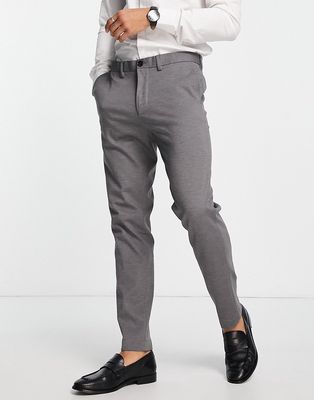 Selected Homme slim suit pants in gray