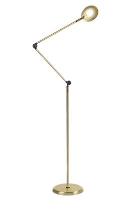 Brightech Sage 2-in-1 LED Floor & Table Lamp in Gold
