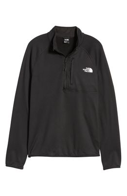 The North Face Canyonlands Quarter Zip Pullover in Black
